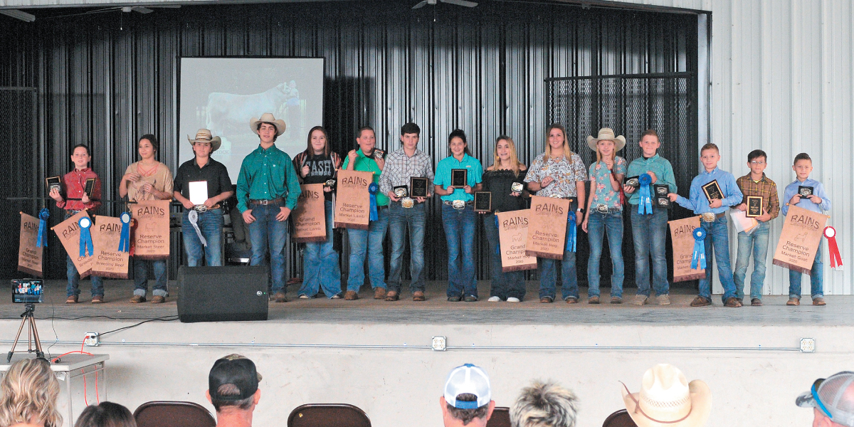 Rains County Fair Junior Livestock Parade of Champions Rains County