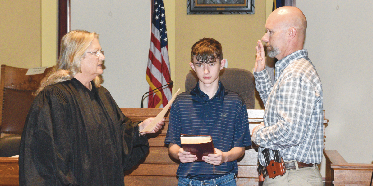 New sheriff sworn in Rains County Leader