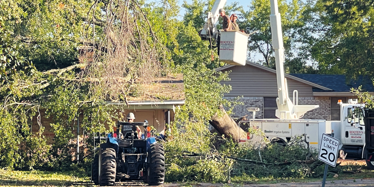 Sunday night storms bring damaging wind – Rains County Leader